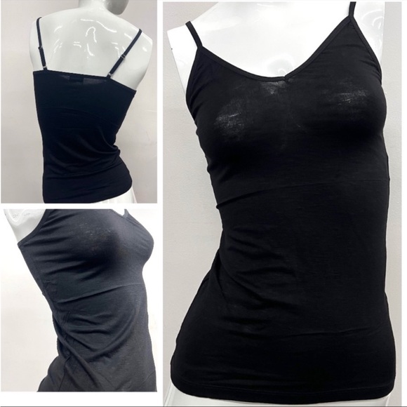 NWT Islay v-neck tank black. Great base layer or by itself.  Size Small - Picture 2 of 4